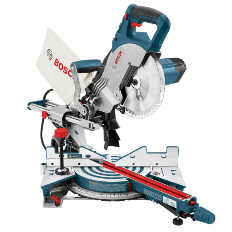 BOSCH 8-1/2 Inch Single Bevel Sliding Compound Miter Saw, Blue product image